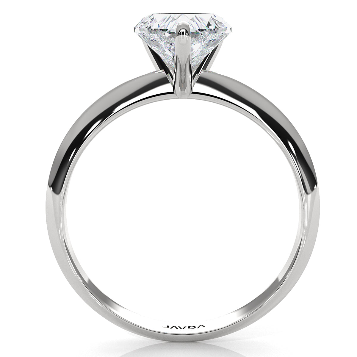 3g 2.2mm Claw Prong Solitaire Style Lab Grown Diamond Engagement Ring IGI Certified 1.00 Ctw.